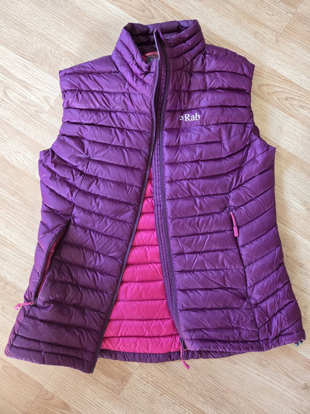 Rab Women's Purple Packable Down Vest